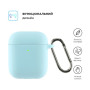 Чохол для навушників Armorstandart Ultrathin Silicone Case With Hook для Apple AirPods 2 Sky Blue (ARM59692) Чохол для навушників Armorstandart Ultrathin Silicone Case With Hook для Apple AirPods 2 Sky Blue (ARM59692)