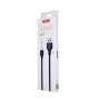 Дата кабель USB 2.0 AM to USB-C 2.0m 2.1A black XO (XO-NB103-TC-2-BK) Дата кабель USB 2.0 AM to USB-C 2.0m 2.1A black XO (XO-NB103-TC-2-BK)