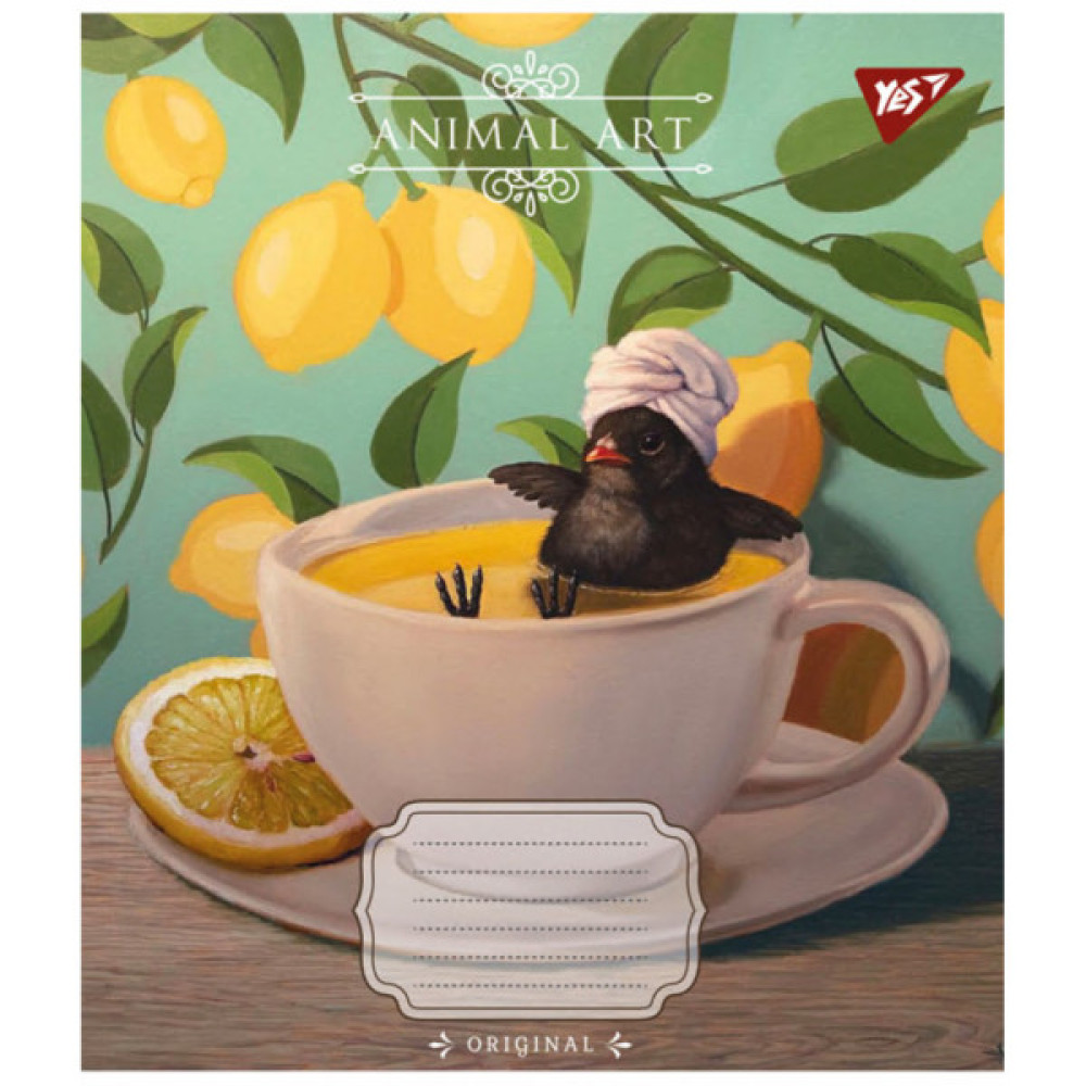 Зошит Yes Animal art 60 аркушів клітинка (767138)