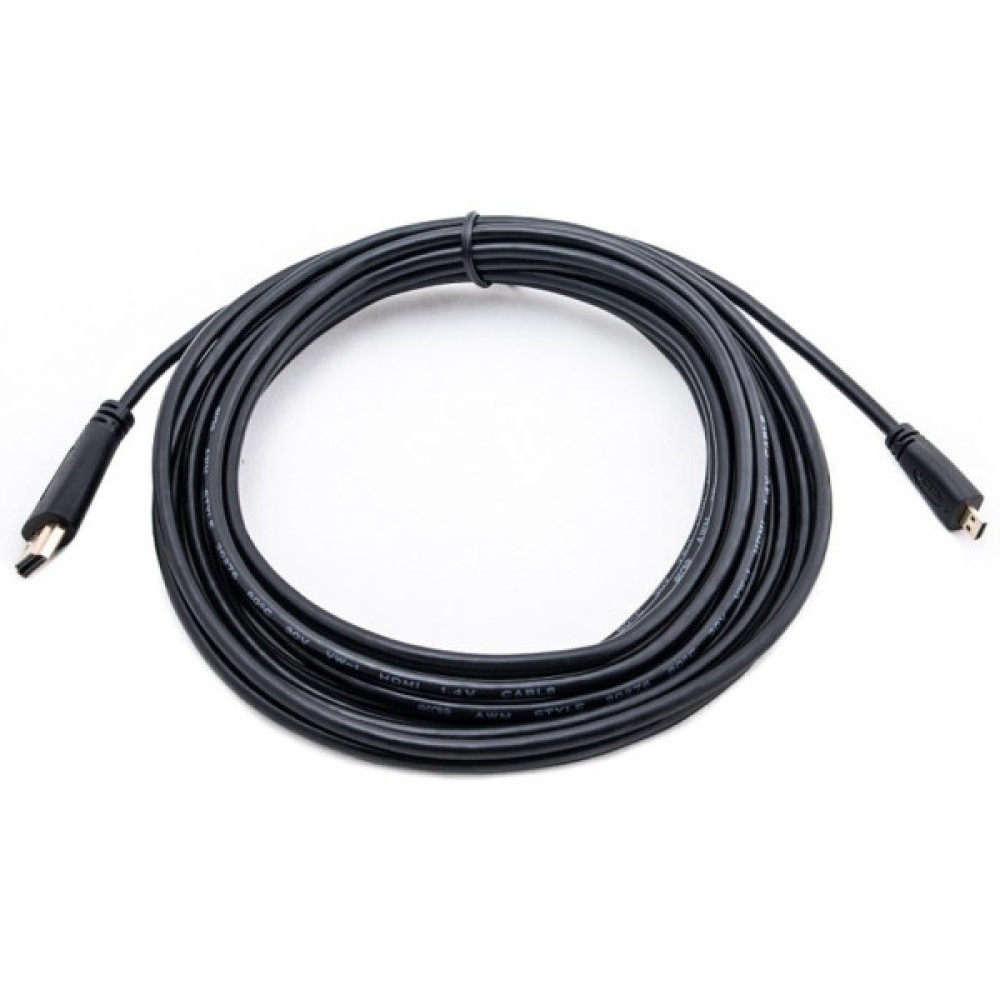 Кабель мультимедійний HDMI M to HDMI mini M 5.0m PowerPlant (KD00AS1245)