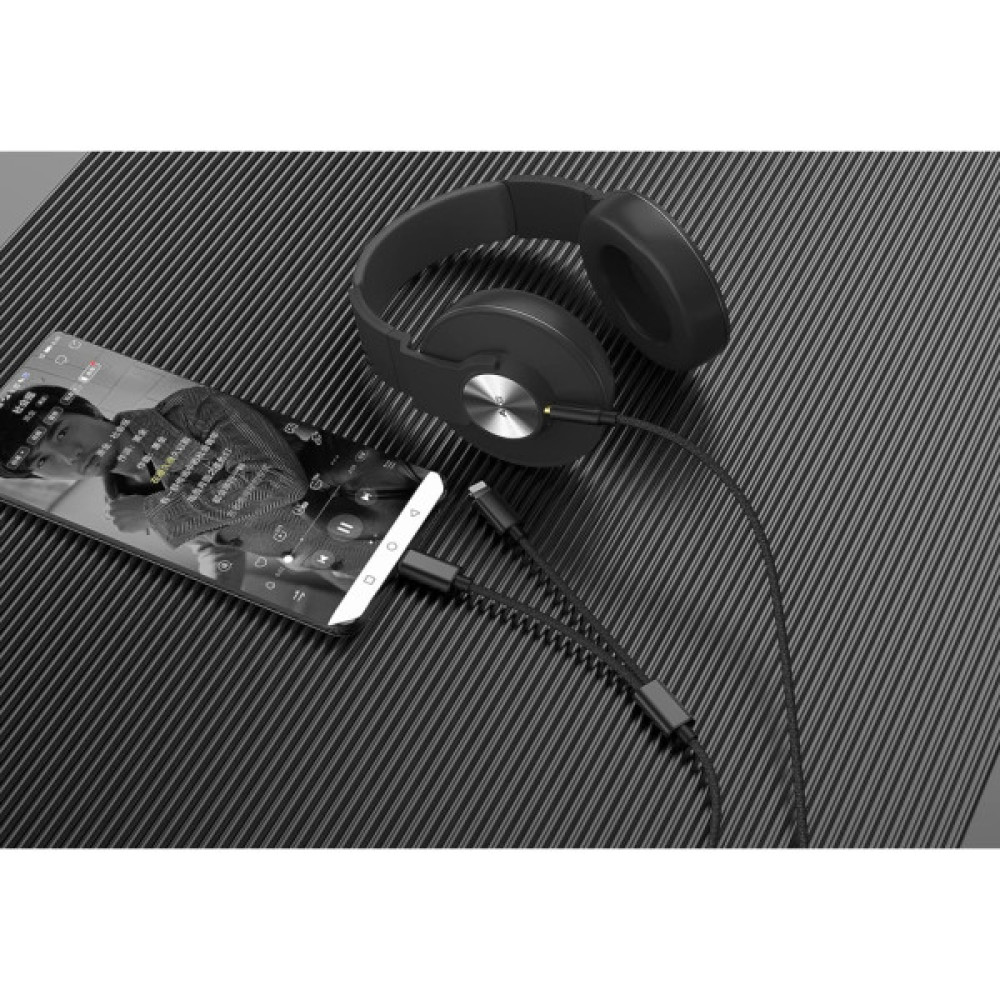 Кабель мультимедійний 3.5mm M to USB-C + Lightning 1.15m XoKo (XK-MH-232)