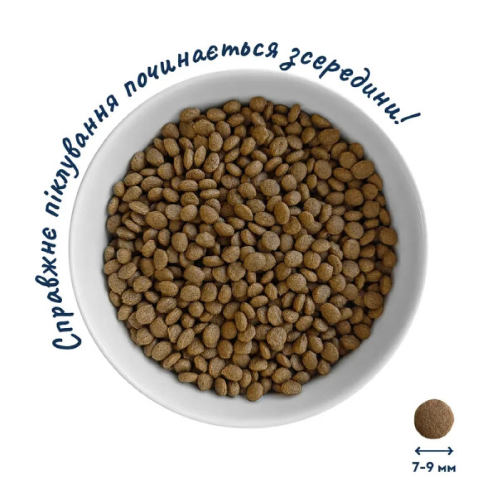 Сухий корм для собак Home Food ADULT MINI Healthy Skin And Shiny Coat з індичкою та лососем 700 г (4820235020354)