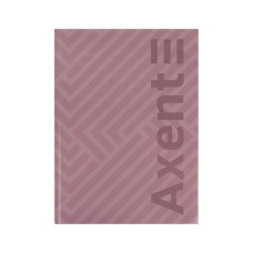 Книга записна Axent A4 Pattern, 96 аркушів клітинка, рожевий (8425-4-A)