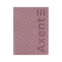 Книга записна Axent A4 Pattern, 96 аркушів клітинка, рожевий (8425-4-A)