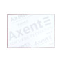 Книга записна Axent A4 Pattern, 96 аркушів клітинка, рожевий (8425-4-A)