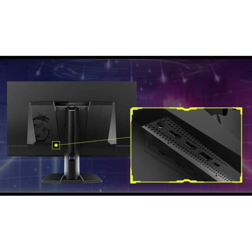 Монітор MSI 31.5" MAG 322UP-E16 2xHDMI, DP, USB-C, Audio, QD-OLED, 3840x2160, 165Hz, 0.03ms, sRGB 138%, FreeSync, HAS, HDR400