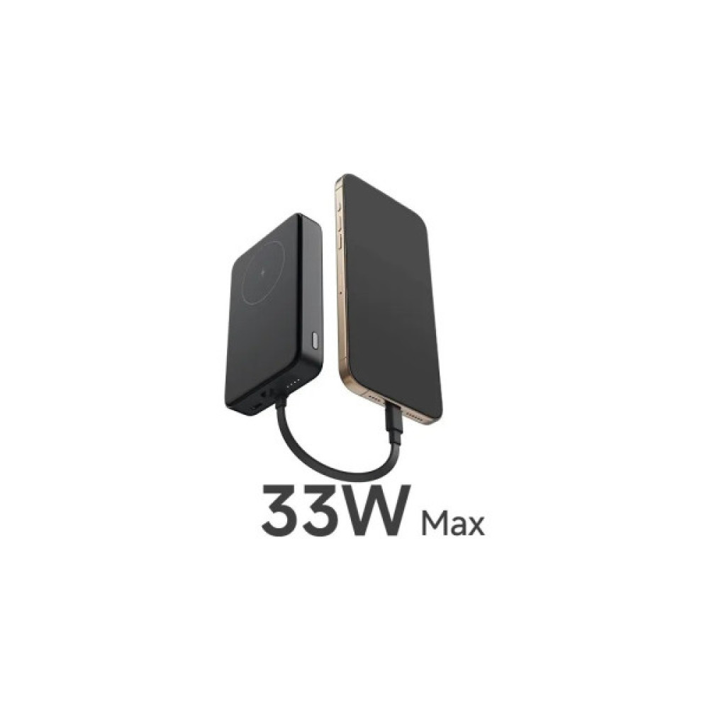Батарея універсальна Xiaomi 10000mAh 33W Magnetic Integrated Cable grey (BHR9823GL)