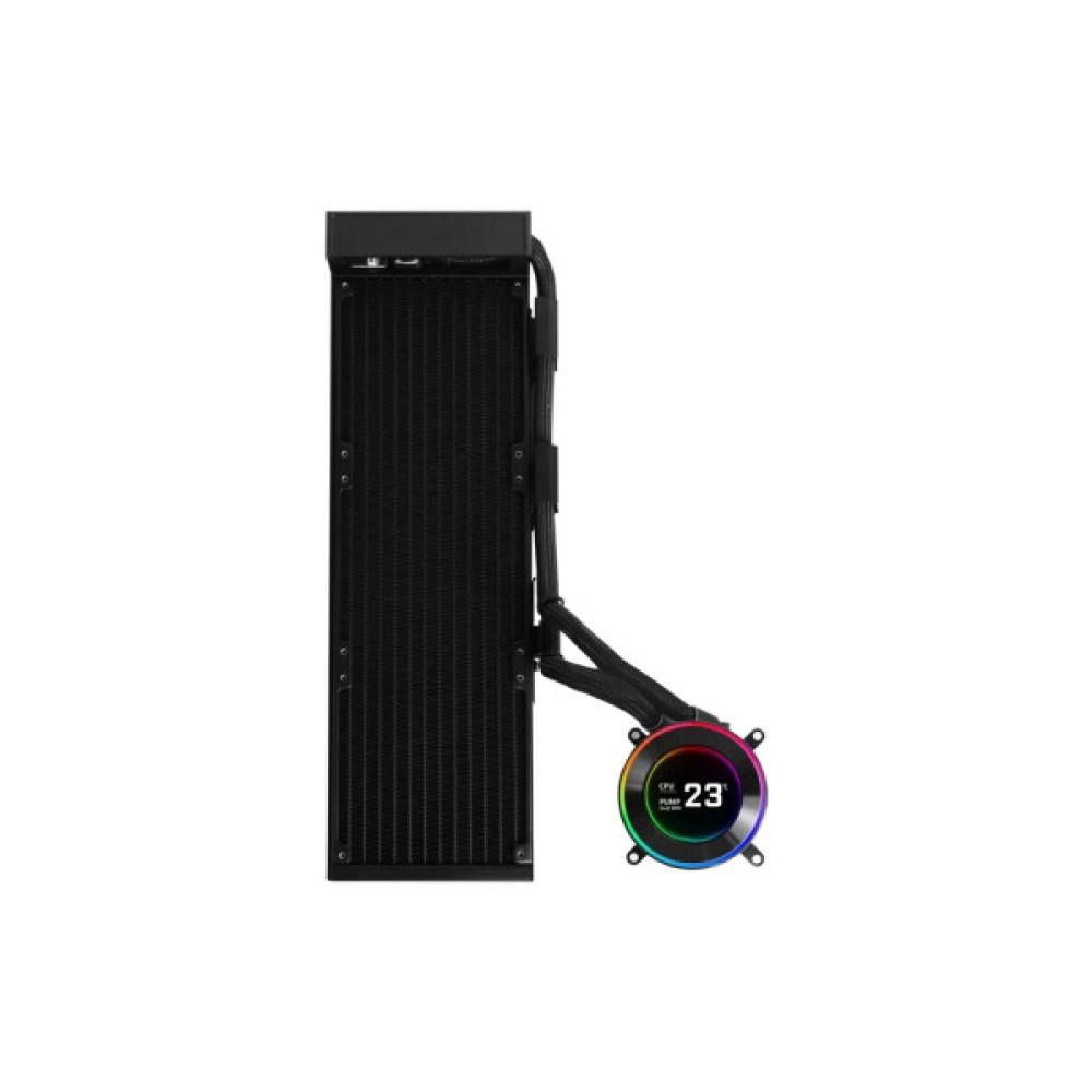 Система рідинного охолодження Lian Li HydroShift II LCD-C 360 FANLESS, Black (G89.GHS2LCD36B.00)