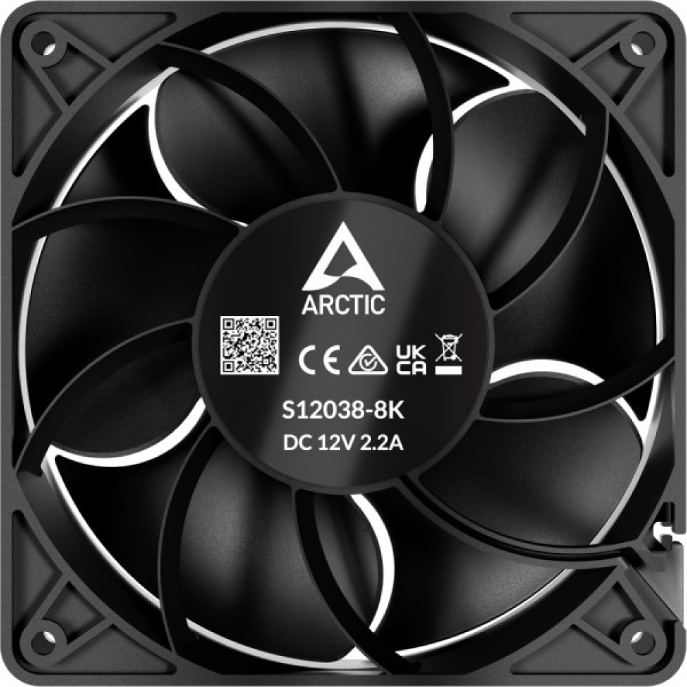 Кулер до корпусу Arctic S12038-8K (ACFAN00294A)