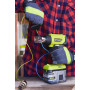 Фен будівельний акумуляторний Ryobi ONE+ R18HG-0 18В 0-470°C 170л·хв 0.6кг без АКБ та ЗП