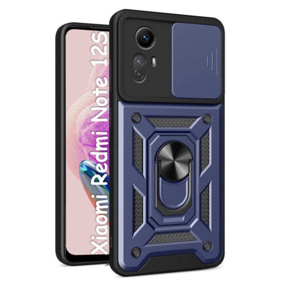 Чохол до мобільного телефона BeCover Military Xiaomi Redmi Note 12S Blue (709486) Чохол до мобільного телефона BeCover Military Xiaomi Redmi Note 12S Blue (709486)