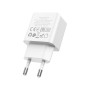 Зарядний пристрій HOCO C106A Leisure USB 10.5W White (6931474783882) Зарядний пристрій HOCO C106A Leisure USB 10.5W White (6931474783882)