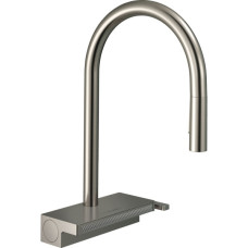 Змішувач Hansgrohe Aquno Select M81 , 22 см, сталь (73837800)