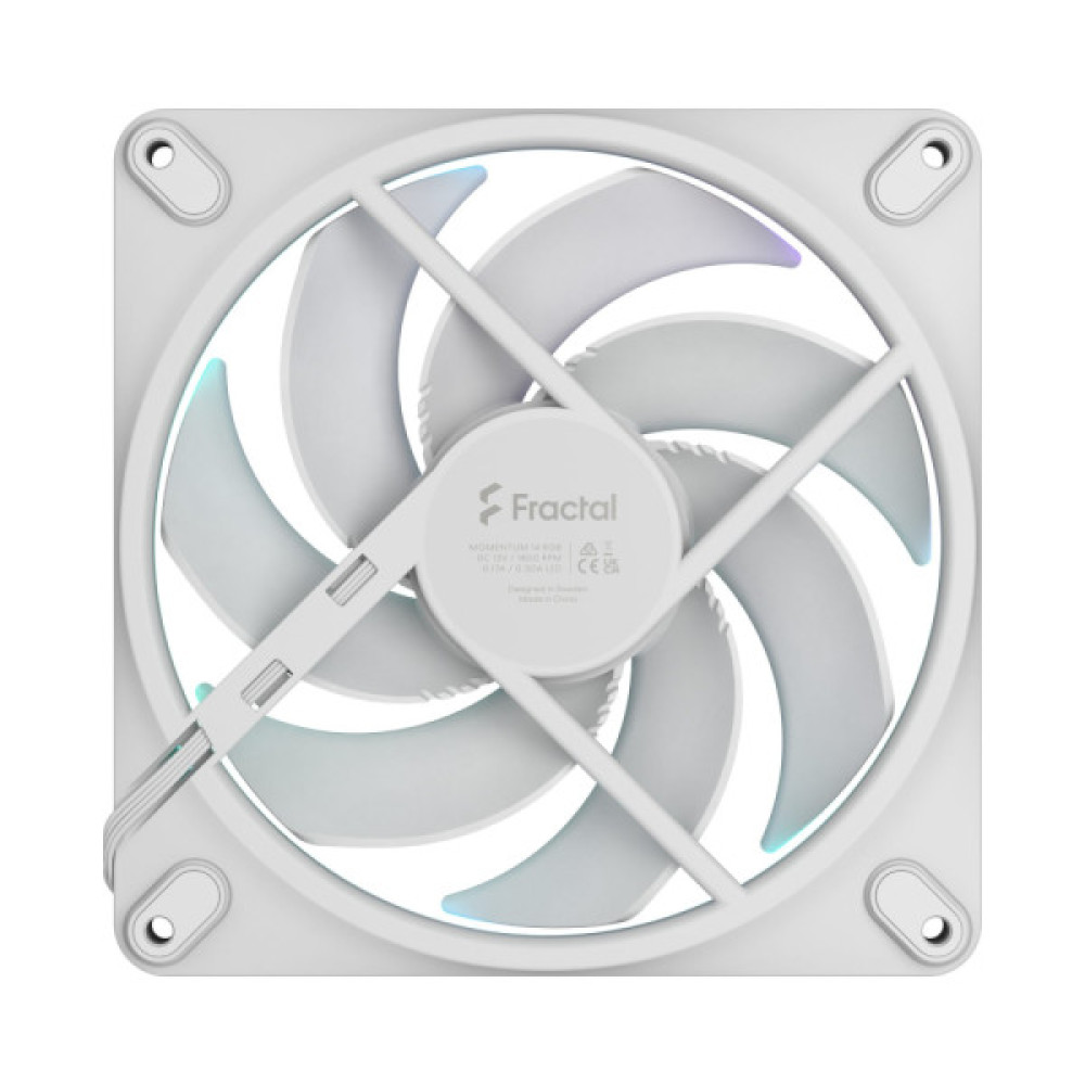 FRACTAL DESIGN Momentum 14 RGB White (FD-F-MR1-1402)