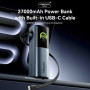 Батарея універсальна Vention 27000 mAh 200W Gray TFT Display Type (FKGH0)