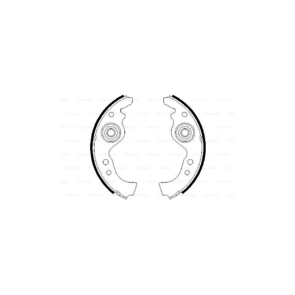 Гальмівні колодки Bosch 0 986 487 030