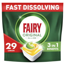 Таблетки для посудомийних машин Fairy Original All in One Lemon 29 шт. (8006540726891/8700216237314)