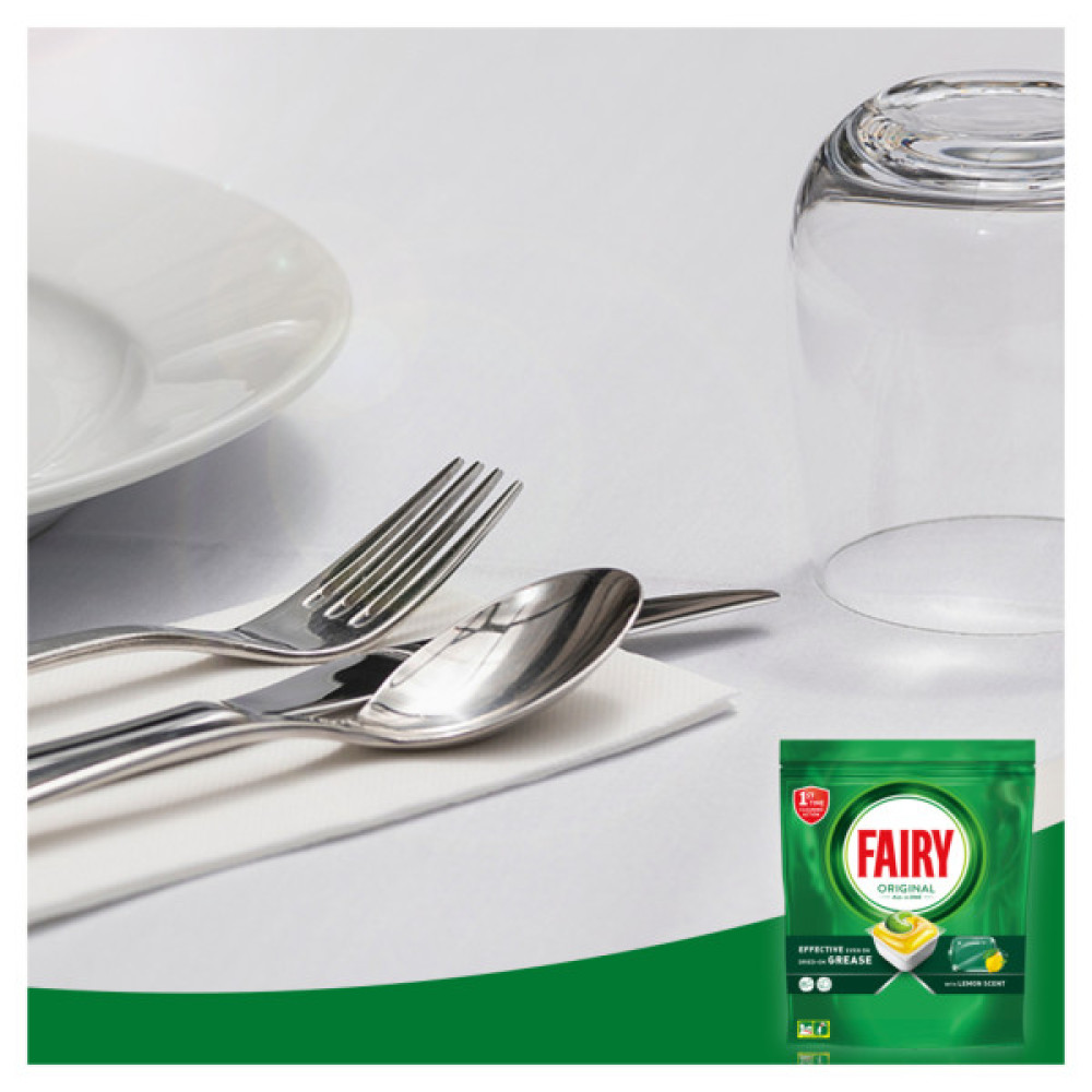 Таблетки для посудомийних машин Fairy Original All in One Lemon 29 шт. (8006540726891/8700216237314)