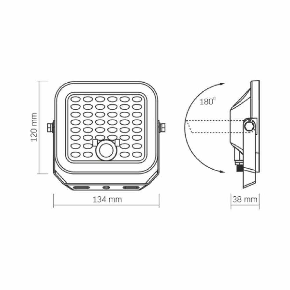 Прожектор Videx VL-FSO4-205-S