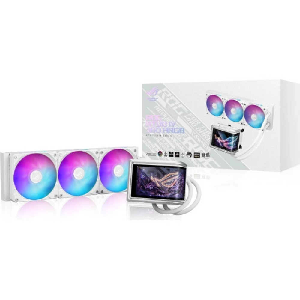 Система рідинного охолодження ASUS ROG-RYUO-IV-360-ARGB-WHITE (90RC01N2-B0EAY0)