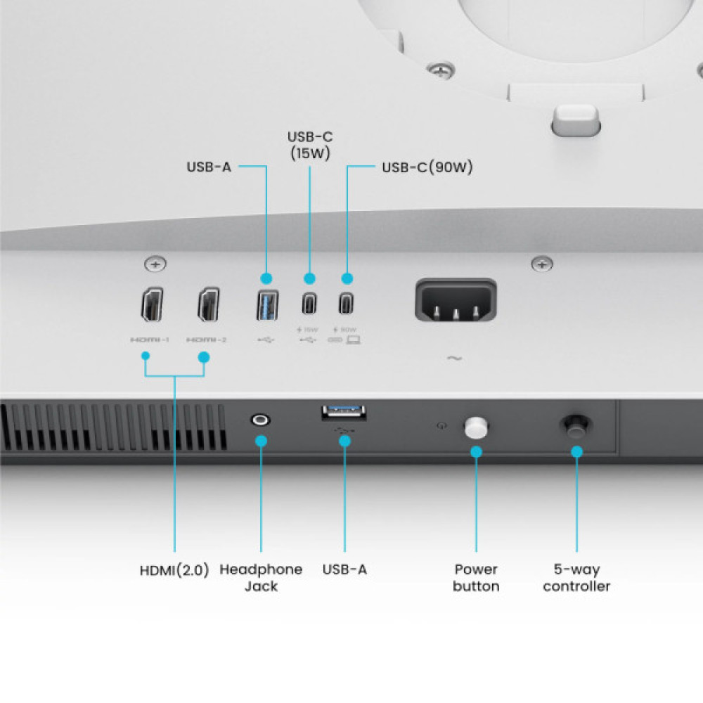 BENQ MA320U Silver (9H.LMXLB.QBE)