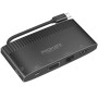 Концентратор Promate USB Hub 6 ports mediahub-c6.black (mediahub-c6.black) Концентратор Promate USB Hub 6 ports mediahub-c6.black (mediahub-c6.black)