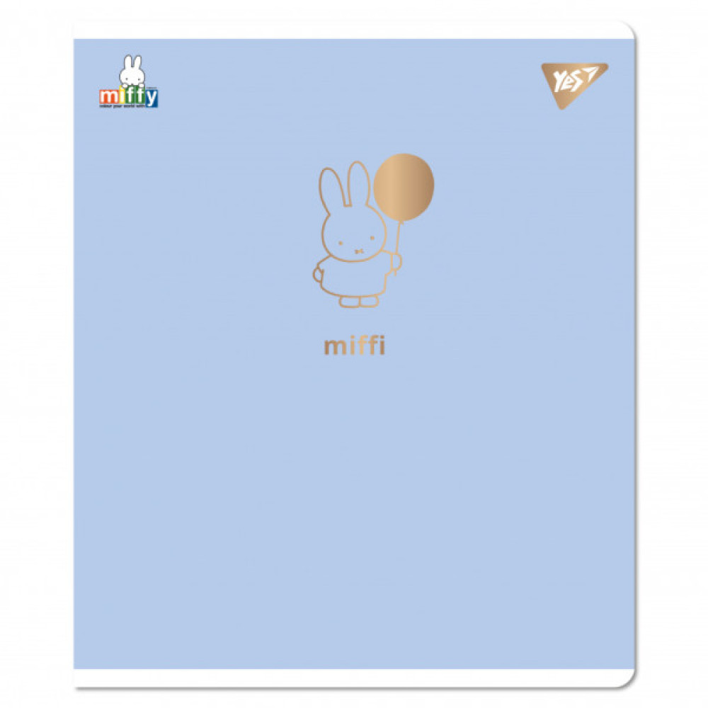 Зошит Yes Gold Miffy 12 аркушів лінія (767507)
