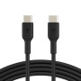 Дата кабель USB-С - USB-С, PVC, 1m, black Belkin (CAB003BT1MBK) Дата кабель USB-С - USB-С, PVC, 1m, black Belkin (CAB003BT1MBK)