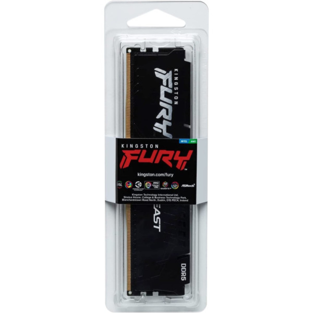 Пам'ять ПК Kingston DDR5 32GB 5600 FURY Beast