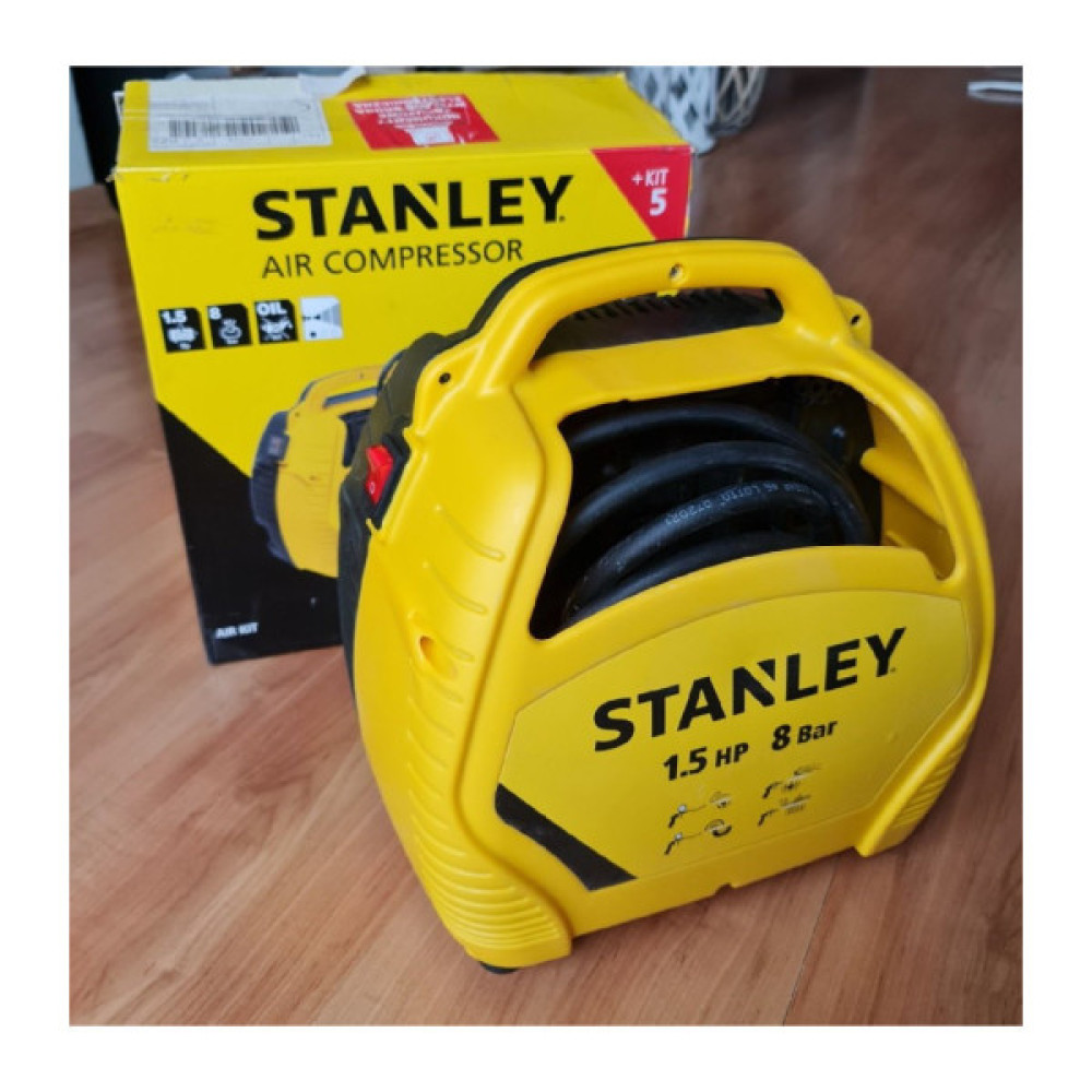 Компресор Stanley AIR KIT, 180 л/хв, 1.1 кВт, 6,1 кг (AIRKIT)