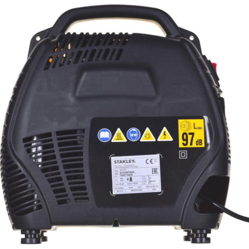 Компресор Stanley AIR KIT, 180 л/хв, 1.1 кВт, 6,1 кг (AIRKIT)