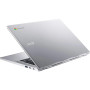Ноутбук Acer Chromebook CB314-4H 14" FHD IPS, Intel C N100, 8GB, F128GB, UMA, ChromeOS, сріблястий