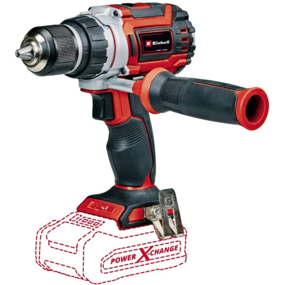Шурупокрут-дриль акумуляторний Einhell Professional TP-CD 18·60 Li BL - Solo PXC 18В 60Нм 0-500·0-2000об·хв 1.37кг без АКБ та ЗП