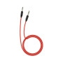 Кабель мультимедійний 3.5mm M to 3.5mm M 1.0m Black HOCO (6957531079293) Кабель мультимедійний 3.5mm M to 3.5mm M 1.0m Black HOCO (6957531079293)