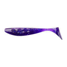 Силікон рибальський FishUP Wizzle Shad 3" 060 - Dark Violet/Peacock&Silver (8шт/уп) (1864.00.51)