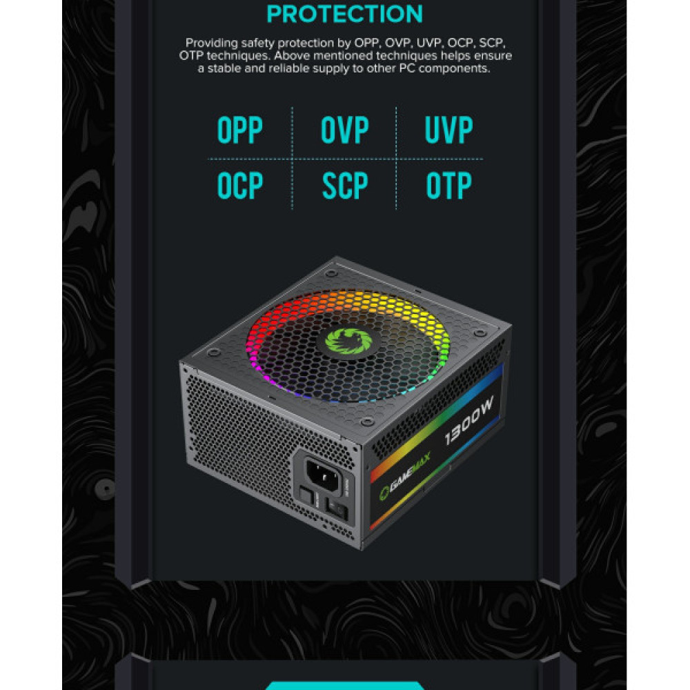 GAMEMAX RGB-1300 (ATX3.1 PCIe5.1)