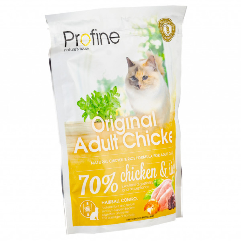 Сухий корм для кішок Profine Cat Original Adult з куркою і рисом 300 г (8595602517695)