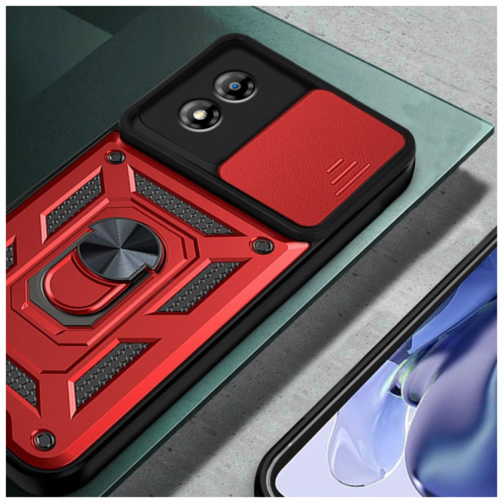 Чохол до мобільного телефона BeCover Military Motorola Moto E14 Red (713055)