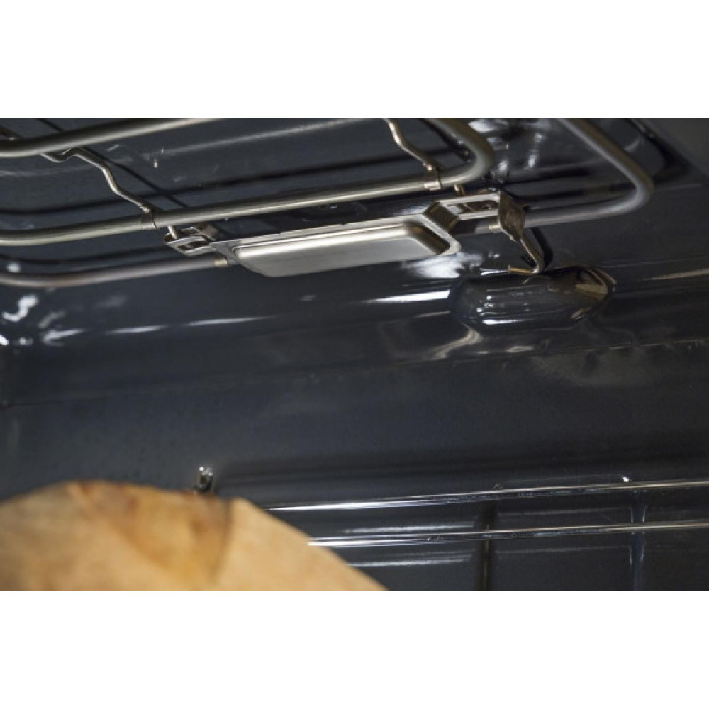 Духова шафа Gorenje електрична, 77л, A+, дисплей, макс.темп.- 300, IconLed, чорний
