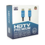 Кабель мультимедійний HDMI M to HDMI M 25.0m V2.0 4Kx2K black Merlion (YT-HDMI(M)/(M)4KV2.0-25m/19123)
