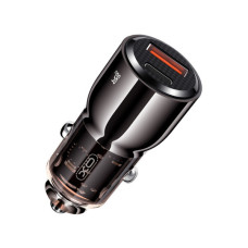 Зарядний пристрій XO CC58 USB-C PD65W + USB-A 30W Gray (CC58_Tarnish)