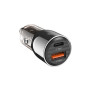 Зарядний пристрій XO CC58 USB-C PD65W + USB-A 30W Gray (CC58_Tarnish)