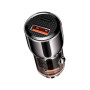 Зарядний пристрій XO CC58 USB-C PD65W + USB-A 30W Gray (CC58_Tarnish)