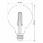 Лампочка Videx Filament G95FAD 7W E27 2200K 220V (VL-G95FAD-07272) Лампочка Videx Filament G95FAD 7W E27 2200K 220V (VL-G95FAD-07272)