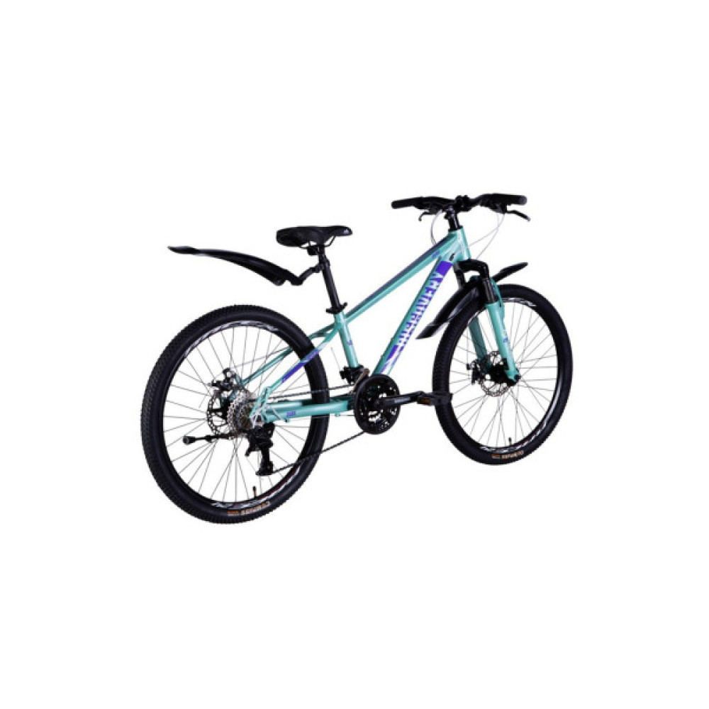 Велосипед Discovery 24" QUBE DD рама-11,5" AL 2025 свiтло-бiрюзовий (OPS-DIS-24-335)