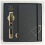 Ручка кулькова Parker SONNET 17 Black Lacquer GT BP + блокнот Parker + подар.упак. GIFT24 (86 032b24) Ручка кулькова Parker SONNET 17 Black Lacquer GT BP + блокнот Parker + подар.упак. GIFT24 (86 032b24)