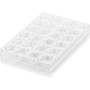 Форма для шоколаду Silikomart Goccia P 41х29 h14 мм 24 шт (CH007) Форма для шоколаду Silikomart Goccia P 41х29 h14 мм 24 шт (CH007)