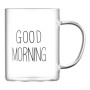 Набір чашок Ardesto Good Morning BMR 420 мл 2 шт прозорий (AR2642BMR) Набір чашок Ardesto Good Morning BMR 420 мл 2 шт прозорий (AR2642BMR)