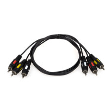 Кабель мультимедійний 3xRCA to 3xRCA 7.5m Atcom (13275)