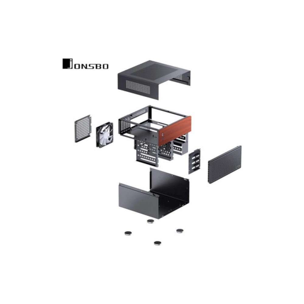 Корпус JONSBO N4 Black